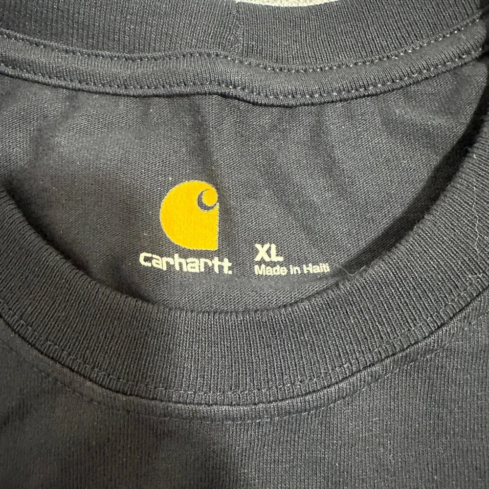 Carhartt Long Sleeve Workwear Pocket T Shirt K126NVY Navy Blue Mens XL NWT - Picture 7 of 16